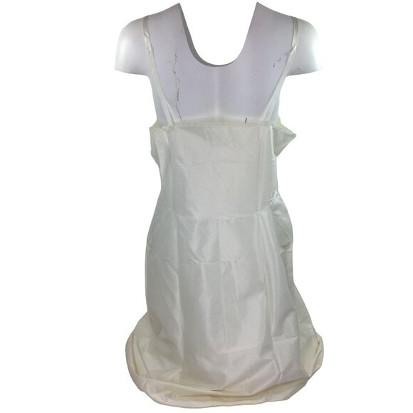 Vintage 60s Womens Vassarette Full Slip Sleeveless White Size 40 - Picture 6 of 15